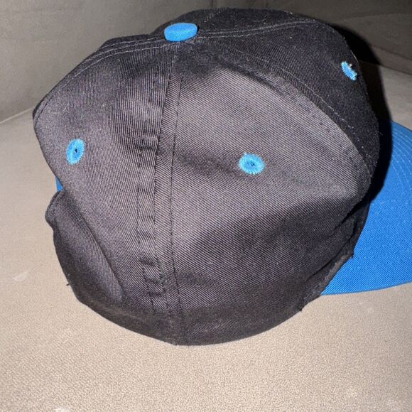 VINTAGE Tampa Bay Devil Rays Hat Cap Snap Back MLB Baseball Logo 7 90s - Picture 3 of 9